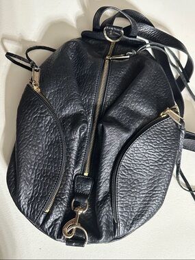 Rebecca Minkoff | Bags | Rebecca Minkoff Black Leather Studded Mini Backpack  Drawstring Bag | Poshmark